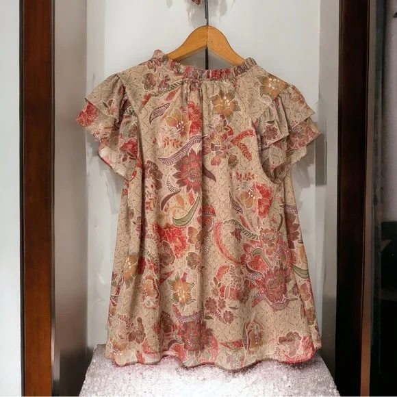 Joie Paisley Print Blouse - Picture 2 of 4